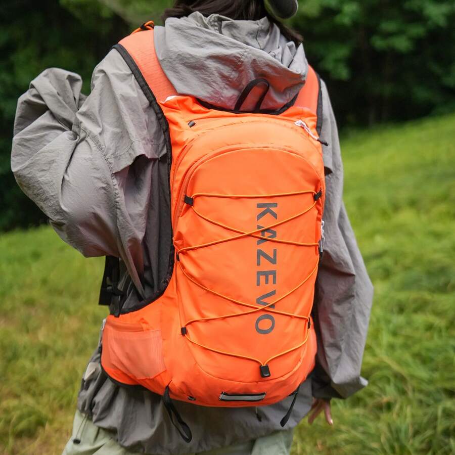 1PC Breathable Lightweight Hiking Backpack With Straps, Multifunctional Outdoor Sports Backpack For Trail Running And Trekking - Multicolor - View 1