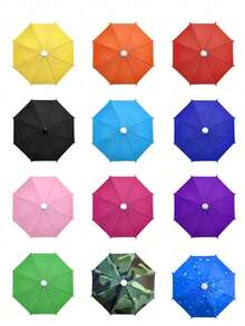 Mini Outdoor Phone Sunshade Umbrella With Universal Clip, Anti-Glare Sunshade Cover, UV Protection, Essential For Outdoor Activities, Suitable For All Smartphones, Protects Phone From Rain And Sunlight, Travel Essential, Outdoor Sports, Learning, Beach Travel, Holiday Essential - Multicolor - View 11