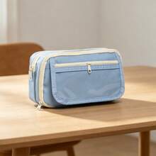 9-Layer Large Capacity Pencil Case For Girls, Good-Looking Flip Pencil Box, Ins Style Stationery Bag For Primary & Junior High School Girls - , - View 4
