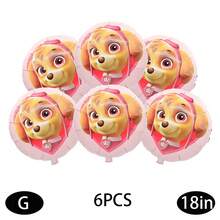 Hasbro Conjunto de globos para decoración de fiesta de cumpleaños infantil con tema de perro azul, suministros para fiesta de bautizo de bebé, juguetes de regalo - Juego de globos - Ver 9