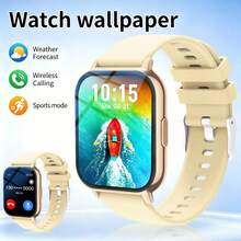 Smartwatch - High Definition Display, Wireless Calling, Customizable Wallpaper, Fitness, Reminders, Music Control - Multicolor - View 11