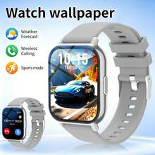 Smartwatch - High Definition Display, Wireless Calling, Customizable Wallpaper, Fitness, Reminders, Music Control - Multicolor - View 13