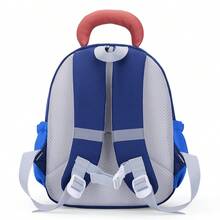 卡通挖掘機兔子後背包,可愛學生書包,輕量幼兒園背包 - 彩色 - 查看 5