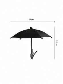 Mini Outdoor Phone Sunshade Umbrella With Universal Clip, Anti-Glare Sunshade Cover, UV Protection, Essential For Outdoor Activities, Suitable For All Smartphones, Protects Phone From Rain And Sunlight, Travel Essential, Outdoor Sports, Learning, Beach Travel, Holiday Essential - Multicolor - View 17
