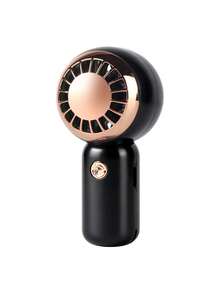AOYI 1pc Rechargeable Digital Display Portable Handheld 100-Speed Adjustable Mini USB Charging Fan - Multicolor - View 15