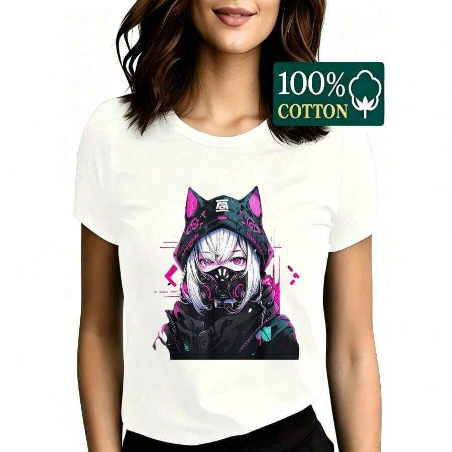 Women T-Shirts - 白色 - 查看 1
