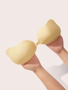 Lignisse Bra Perekat Tak Terlihat, Bra Perekat yang Dapat Digunakan Kembali untuk Wanita, Bra Push Up Tanpa Tali dan Tanpa Punggung, Bra Perekat Silikon Tak Terlihat untuk Gaun V Dalam, Pernikahan - MultiWarna - View 12