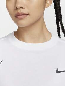 Nike Authentic Autumn New Women's Loose Casual Sports Knit Short Sleeve Tee HQ1581-100 - HQ1581-100 - View 3