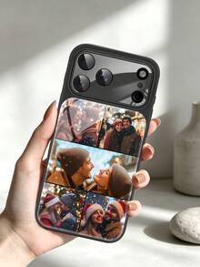1件客製化橘色手機殼，可個性化簽名，適合朋友、情侶與家人，相容 iPhone 17 Pro Max/Air/17 Pro/17/16/15/14/13 磁吸磨砂殼，升級全鏡頭保護，相容 S26/S25 Ultra/S24/S23/S22/S21/S20 磨砂半透明防震防刮超薄殼，軍規級保護，聖誕禮物送朋友 - 黑色 - 查看 5