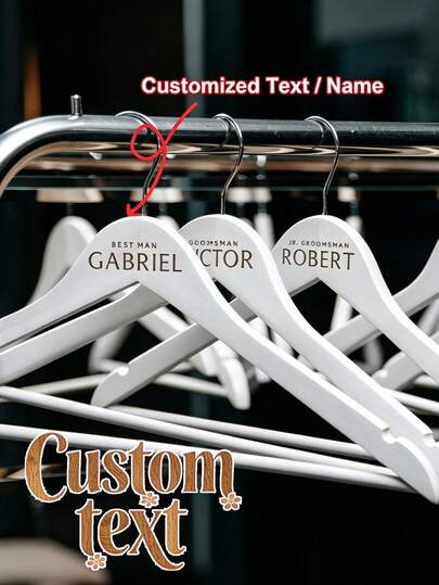 Personalized Custom Bride Hangers,Bridesmaid Hangers,CustomWedding Dress Hangers,Bridesmaid Gifts,Custom Hangers For Wedding Dress