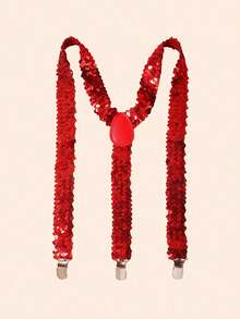 1pc Sequin Strap, Elastic Band, Suitable For Party Halloween - Multicolor 1 - View 11