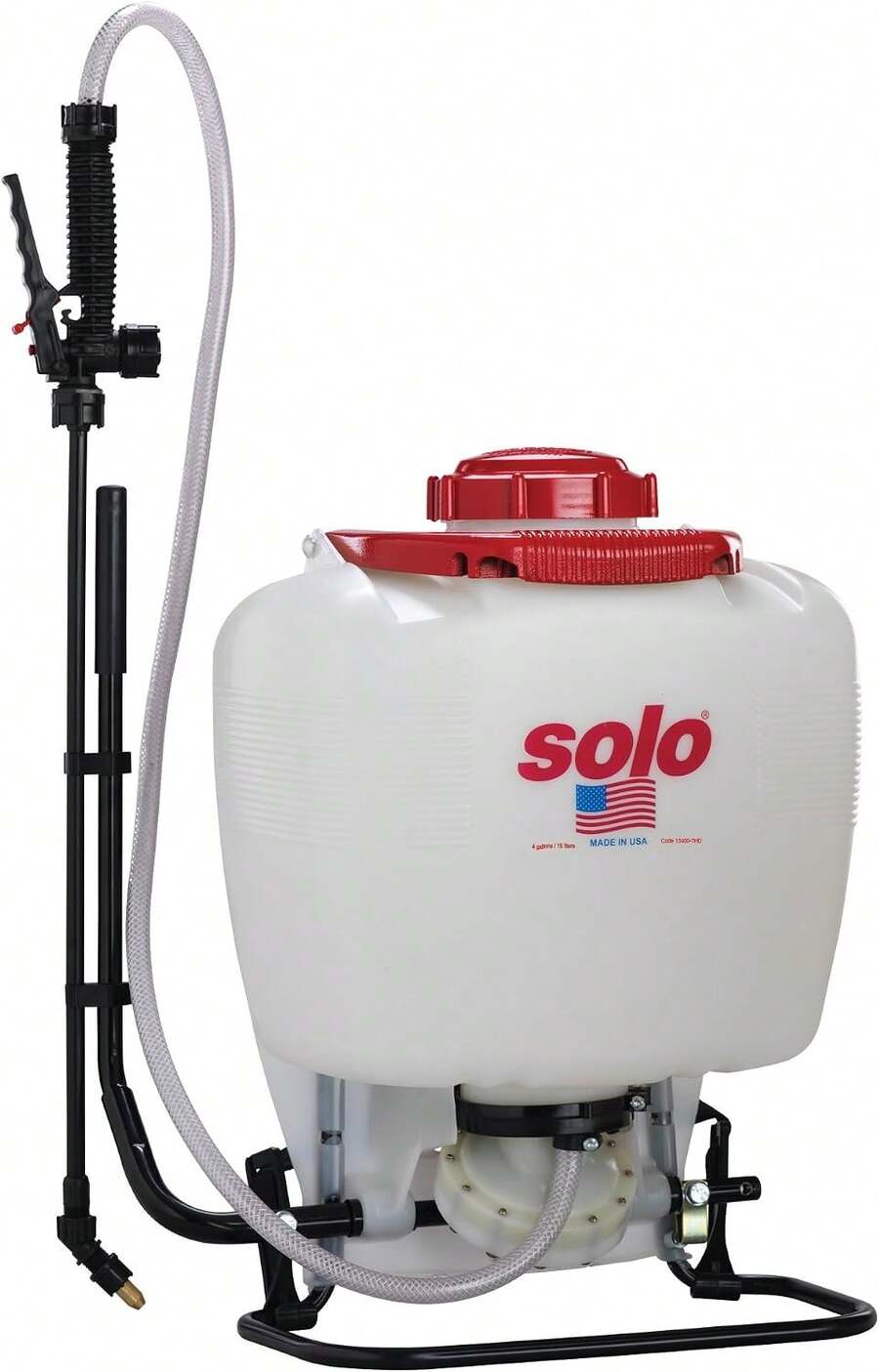 Solo 475-B-DELUXE 4-Gallon Backpack Sprayer - White - View 1