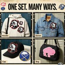 1pc Retro Animal Bison Embroidered Iron-On Patch, American College Style DIY Sewing Applique For Denim Jacket Jeans Backpack Hat Sneakers, Vintage Streetwear Clothing Repair Decorative Accessory - Multicolor - View 7