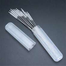 1/5/10pcs,Extra-Long Straw Cleaning Brush, Multi-Purpose Cleaning Brush Set, Straw Brush, Pipe Brush, Long Straw Brush; Suitable For Cleaning Teapots, Hard-To-Reach Corners, Metal Milkshake Straws, And Sippy Cups; Soft And Flexible Cleaning Tool. - Multicolor - View 6