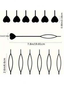 2/6/10pcs Beaded Hair Styling Tool - Quick And Easy Ponytail Maker, Can String Various Beads, Suitable For Braiding, No Power Required - Perfect For DIY Jewelry Making, Hair Accessories - Multicolor - View 2