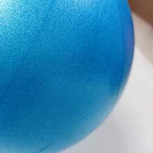 1pc Multicolor Mini 25cm Anti-Burst PVC Yoga Ball, Mini Yoga Ball Pilates Ball Ring Gymnastics Small Fitness Ball - Multicolor - View 3