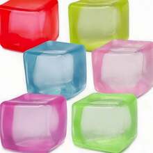 1件 Schylling Nice Cube 感官玩具 壓力紓緩捏捏方塊 生日禮物 聖誕禮物 完美禮物 - 彩色 - 查看 2