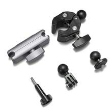 VeFly 靈活 360 度旋轉摩托車把手鋁合金夾具支架，適用於 Insta360 X5 X4 Hero 13 12 Osmo Action 相機 - 查看 6