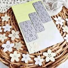 DIY Multi-Petal Small Flower Carbon Steel Mold, Suitable For Handmade Paper Embossing And Etching Cutting - A - View 1