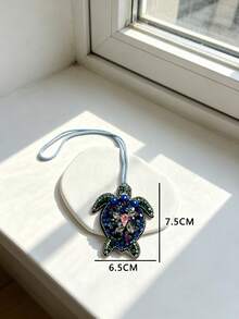 1pc Solid Color Beaded Turtle Pendant, Small Turtle Charm, Fashionable Elegant Minimalist Cute Versatile Personalized Playful Interesting Animal Turtle Shape Small Turtle Graphic Backpack Shoulder Bag Crossbody Bag Handbag Tote Bag Underarm Bag Makeup Bag Other Storage Bag Pendant Car Hanging Ornament Keychain Waist Pendant Luggage Charm Identification Pendant Suitable For Couples Best Friends Students Men Women Work Commute Daily Dating Holiday Outing Travel Business Trip Suitable For Men Holiday Gift For Girlfriend Gift For Mom Small Gift Birthday Gift - Multicolor - View 12