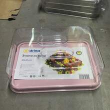 40*30cm Rectangular Handheld Clear Cake Carrier Box, Household Baking Dessert Storage & Transport Container - View 9