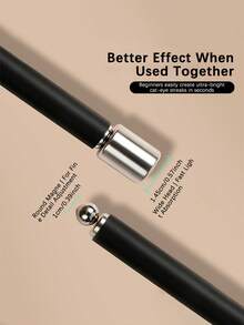Extra Large High-Strength Magnet, Silicone Cylindrical Magnet And Magnetic Bead Combination Design, Enhanced Magnetic Force, Instantly Creates Cat Eye Effect, Specially Designed For High-Gloss Cat Eye Gel - Multicolor - View 3