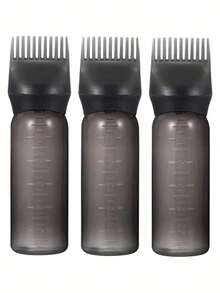 1pc Refillable Hair Oil Bottles With Precise Applicator Tip, Suitable For Hair Oil, Essence - Professional Salon Use, Refillable Styling Product Bottles - Multicolor - View 8