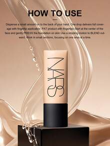 NARS Soft Matte Complete 遮瑕粉底液 #Yukon (2.5 Light Cool Tone) 45ml/1.5oz | 全遮瑕啞光妝效粉底 | 長效持妝 | 抗脫色 | 控油 | 輕盈 | 均勻膚色 | 適合油性與混合性肌膚 - Yukon (Light 2.5) - 45ml - 查看 6