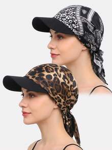 Black Background Amoeba/leopard Print