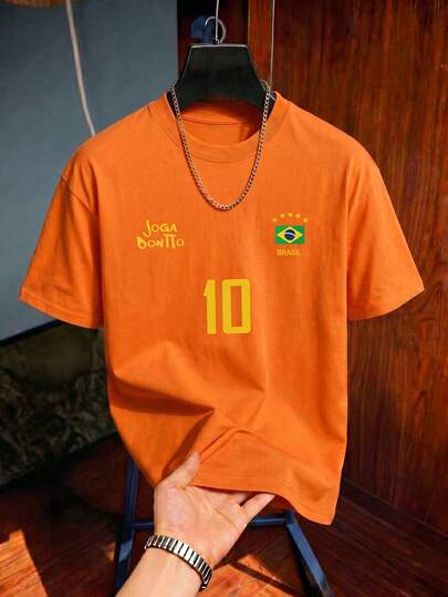 ALTZTAR Men's Short Sleeve Printed Crew Neck T-Shirt