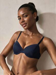 Veilyse 3pcs Women's Fashion Underwire Gather Bras - Bust Enhancing, Lifting, Sexy, Comfortable All Day, Shaping Daily Look For Summer - Multicolor - View 4
