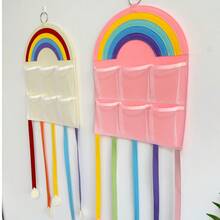 Children's Hair Clips & Hair Accessories Storage Rack, Hanging Organizer Bag For Hair Ties And Headbands, Kids Room Storage Hanging Rack - Multicolor - View 7