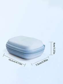 1pc EVA Material Protective Camera Portable Bag, CCD Camera Bag, Shockproof Earphone Bag, Charging Cable Storage Bag, Suitable For Action 6 / 5 Pro / 4 / 3 - Multicolor - View 9
