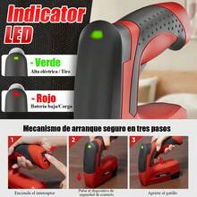 3-In-1 Cordless Electric Stapler And Nail Gun - 1 - View 4