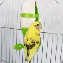 3件/2件/1件 塑料寵物鳥墨魚骨骨架餵食架，抱骨式食物架，適用於小葵花鸚鵡、虎皮鸚鵡、文鳥及其他綠色寵物鳥 - 查看 5