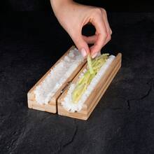 toys4boys Sushi Making Kit With Chopsticks, Bamboo Mat And Sushi Bazooka Roller – Home Sushi Starter Set Gift - View 6