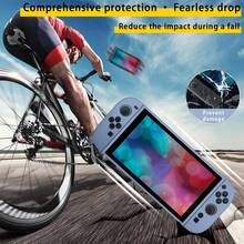 ONETIAOLONG Split Soft TPU Protective Case For Switch 2 Dockable Shockproof Ultra Thin Separate Controller Shell Anti-Drop Game Console Gaming Accessories Slate Blue - View 3