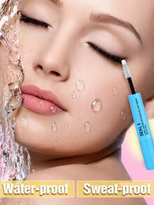 Lash Glue Bond And Seal Long Lasting Strong Hold Waterproof 2 In 1 Cluster Eyelash Glue For DIY Lash Extensions By Mavphnee - Mint Blue - View 7