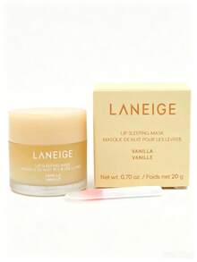 Laneige 唇部睡眠面膜 20g / 0.7 Oz | 強效保濕滋養夜間唇部面膜 | 睡眠時舒緩並軟化乾燥龜裂的雙唇 | 幫助修復與活化雙唇，打造光滑豐盈外觀 - Vanilla - 20g - 查看 5