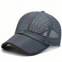 1 pieza [Secado rápido|Transpirable] Gorra de béisbol transpirable de secado rápido para hombres | Visera de pico de pato de malla ligera, adecuada para correr, senderismo, actividades al aire libre, gorra casual de primavera/verano, regalo de Navidad, Carnaval y Día de la Independencia - Multicolor - Ver 8