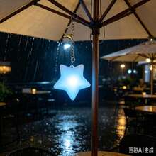 USB Rechargeable Mini Star-Shaped Touch Sensor Night Light - Auto-Sensing Bag Light, Portable Travel Keychain Pendant Light, Handheld Star-Shaped Lamp, Star Design, Suitable As Romantic And Thoughtful Valentine's Day, Mother's Day, Friend Birthday Gift - White Star - View 8