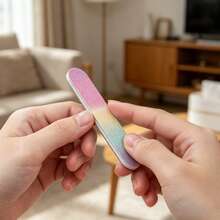 100pcs Nail Files, Emery Board Nail Files, 100/180 Grit Wooden Nail Files, Suitable For Nails 10/50/100pcs - Multicolor - View 5