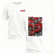 Men T-Shirts - 黑色 - 查看 1