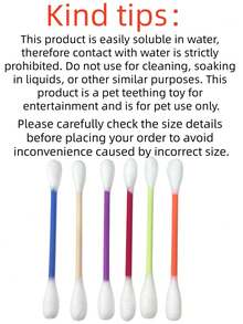 3pcs/1pc Interactive Cat Teaser Wand, 6 Colors, Suitable For Indoor Boredom Relief, Durable Chew Rope, Large Interactive Cat Kick Ball Game Enthusiast Gift Accessory - Multicolor - View 4