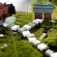 12pcs Miniature Slate Staircase Model, Creative Resin Fairy Garden Landscape Decor - A - View 9