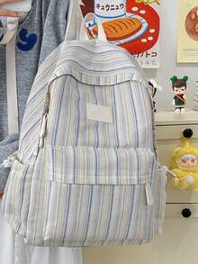 LECEY Mochila casual versátil de gran capacidad - Azul - Ver 6