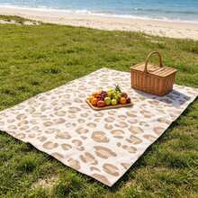 1pc Classic Leopard Print Full Pattern Beach Towel, Sand-Proof Quick-Dry Absorbent Microfiber Pool Towel, Animal Print Lightweight Summer Travel Swimming Beach Accessory - K - View 8