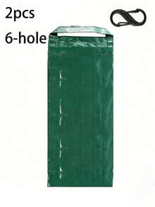 1/2Pcs Hanging Planting Bags;Vertical Pocket Planters An;Wall-Mounted Garden Planters,Expand Growing Space And Are Suitable For Both Indoor And Outdoor Use; They Are Waterproof, Reusable, And Breathable. - Multicolor - View 9