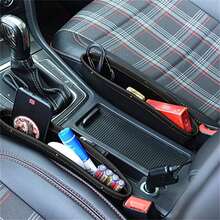 Car Seat Gap Storage Box, Car Seat Gap Filler, PU Full Leather Car Seat Gap Storage Box, Universal Fit, Can Be Placed Between Car Seats, Used To Store Phone, Keys, Cards, Pens And Other Items, Halloween, Christmas - Multicolor - View 9