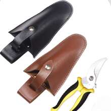 1pc/1set Gardening Pruning Shears Leather Case Outdoor Waist-Hanging Pruning Shears/Floral Scissors/Fruit Tree Pruning Shears/Grafting Shears Leather Case Storage, Durable/Wear-Resistant/Anti-Cut/Practical/Tool Storage, Halloween/Christmas/Home Decor/Autumn Room Decoration - Multiple Styles - View 2